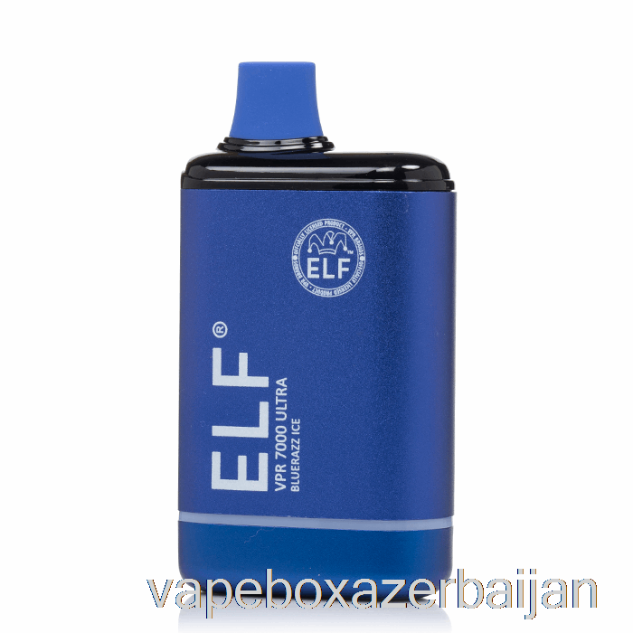 Vape Box Azerbaijan ELF VPR 7000 Ultra Disposable Blue Razz Ice